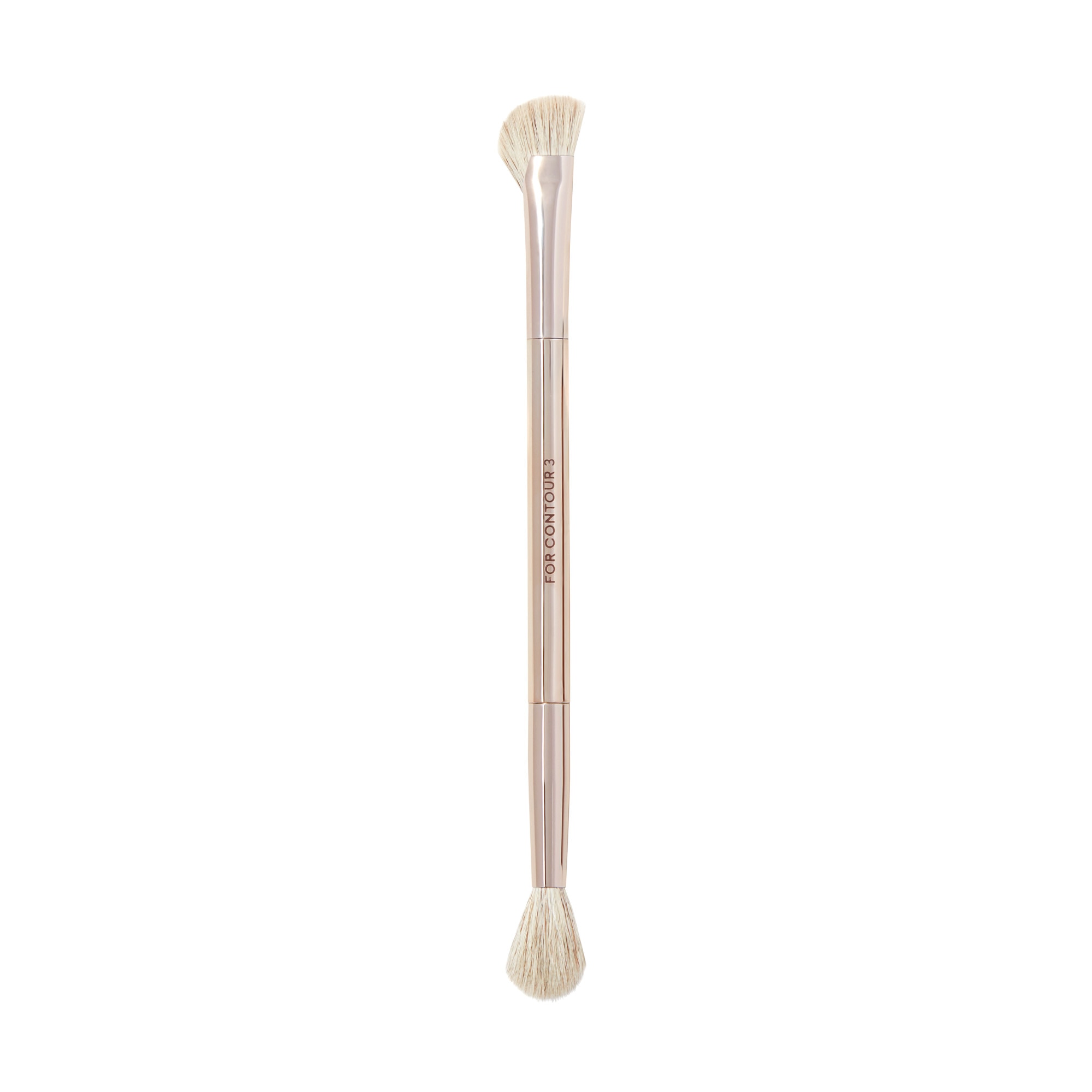 DUAL ENDED PRECISION NOSE CONTOUR BRUSH (BROCHA DE DOBLE PUNTA PARA CREMA Y POLVO)